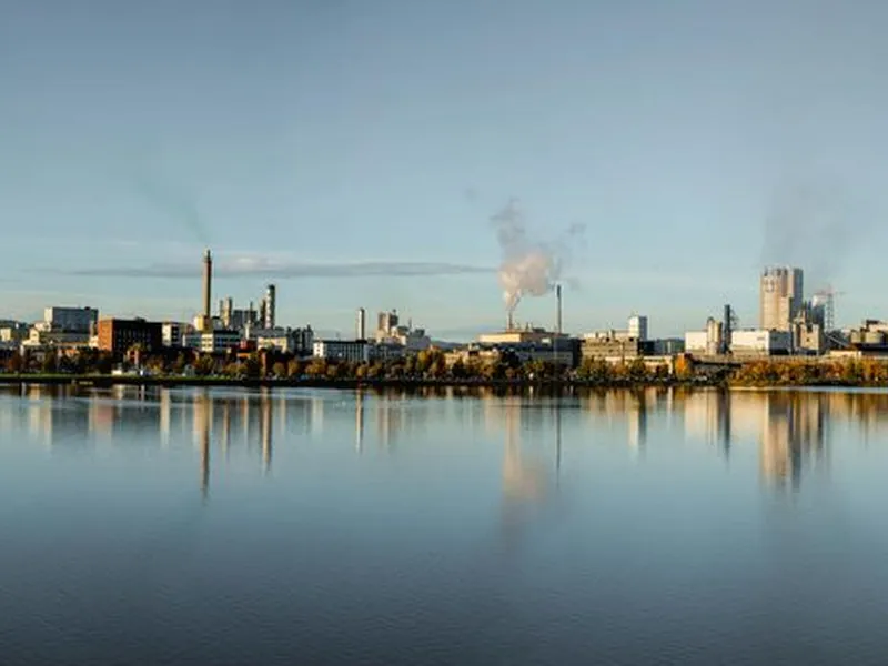 Yara planlegger grønn ammoniakkproduksjon på Herøya i Porsgrunn. Foto: Yara