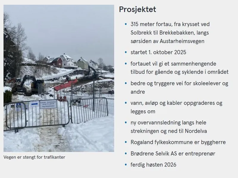 Prosjekt Solbrekk-krysset - Klikk for stort bilde