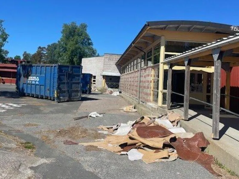 Gamle Sofiemyr skole blir revet, mai 2026
