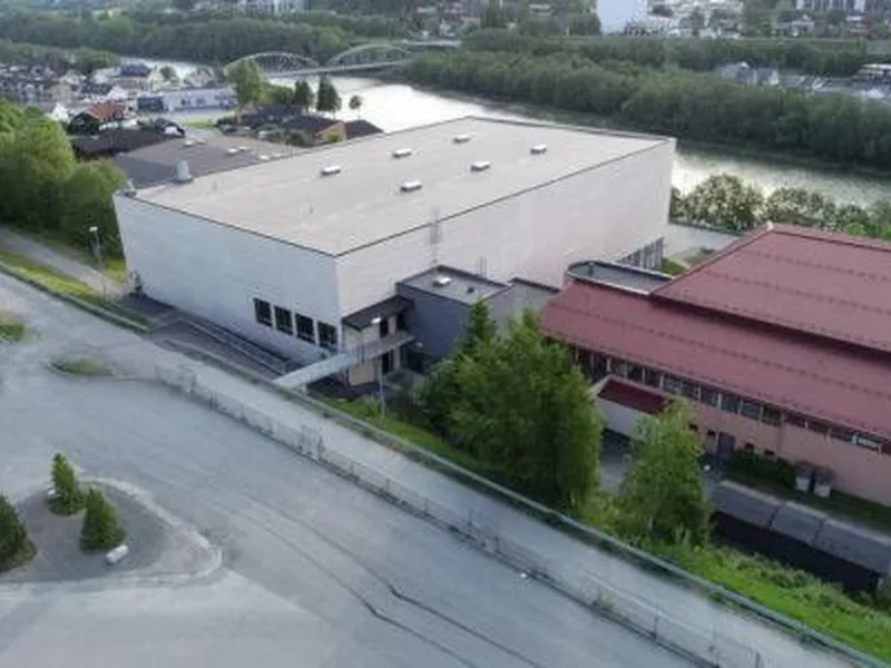 Gimse Idrettshall – Idrettshall i massivtre
