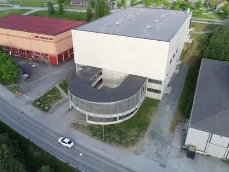 Gimse Idrettshall – Idrettshall i massivtre