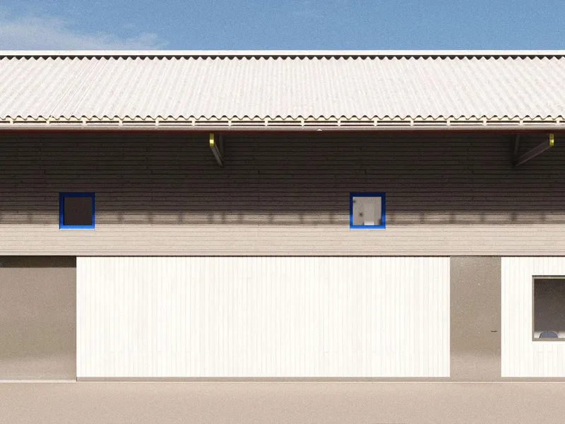 Illustrasjon av Kleivi gjenvinningsstasjon