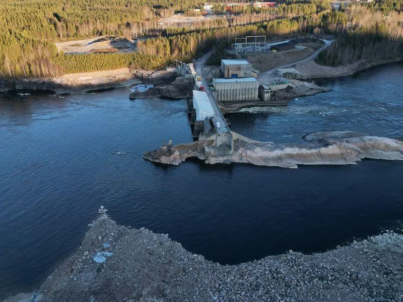 Braskereidfoss etter dambruddet