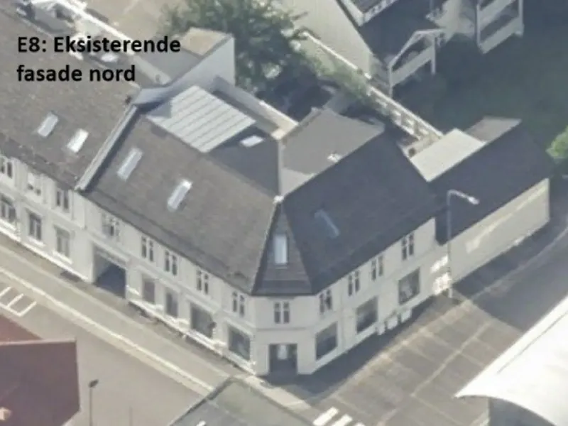 Fasade fra byggesøknad