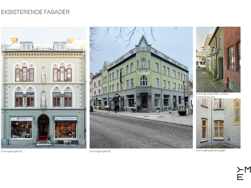 Fasade fra byggesøknad