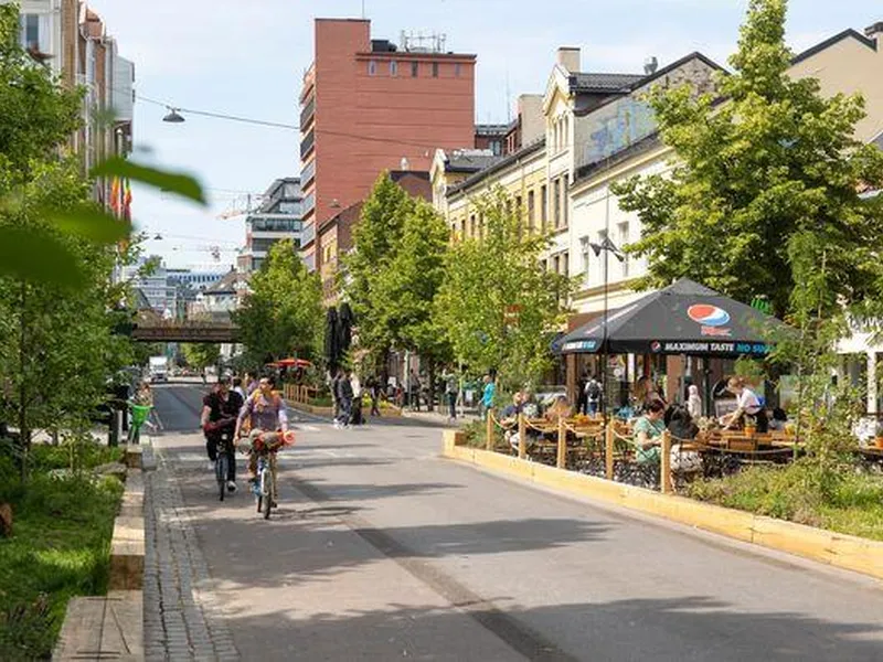 Bylivsgata Grønland tilrettelegger for økt byliv