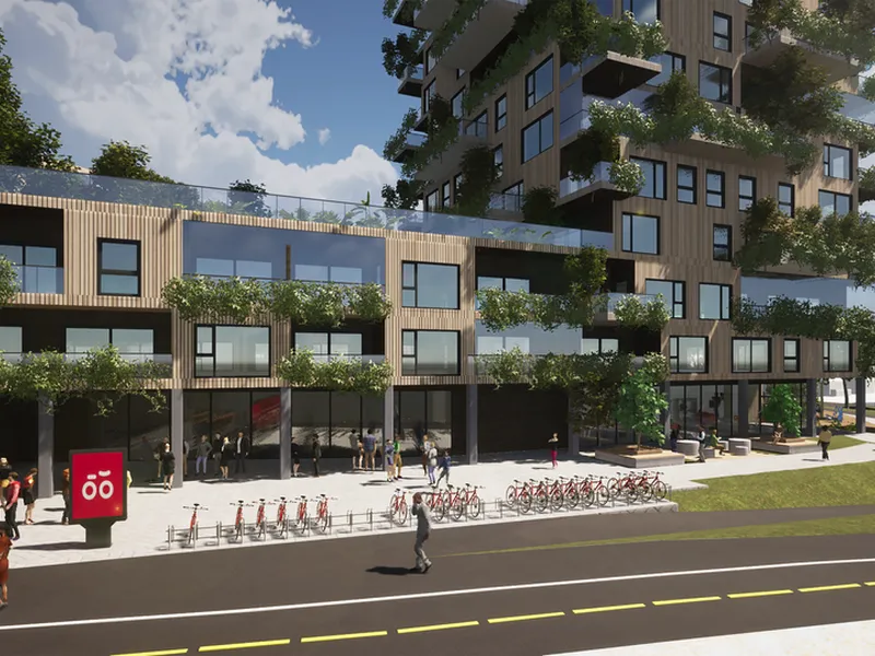 Arkitektskisse fra Rett Hjem Bolig.