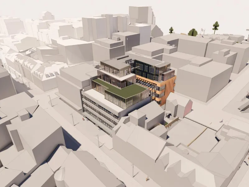 Illustrasjon: Nielstorp+ arkitekter / Pellerin.