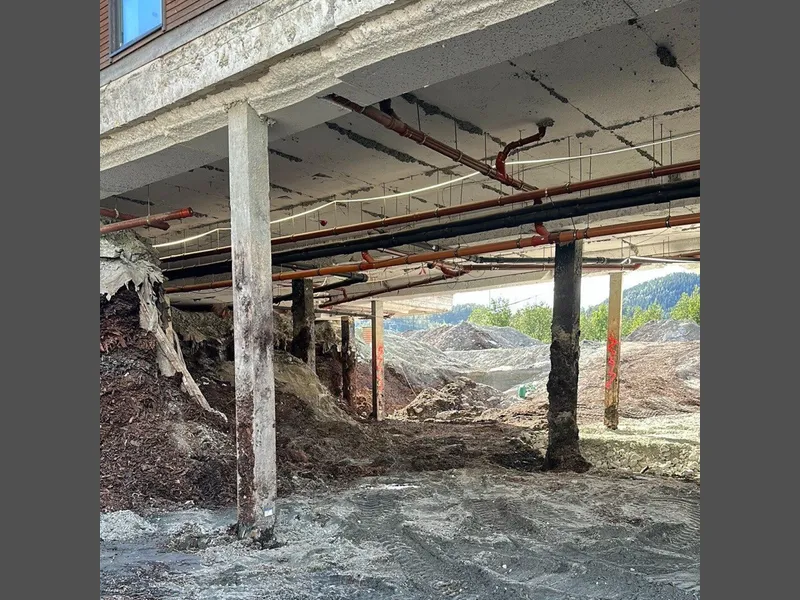 Sandfjæra barnehage, bilder tatt høsten 2025. Foto: Fossli Maskin. Foto: Fossli Maskin