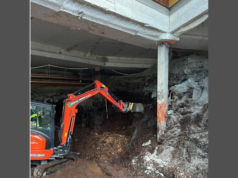 Sandfjæra barnehage, bilder tatt høsten 2025. Foto: Fossli Maskin.