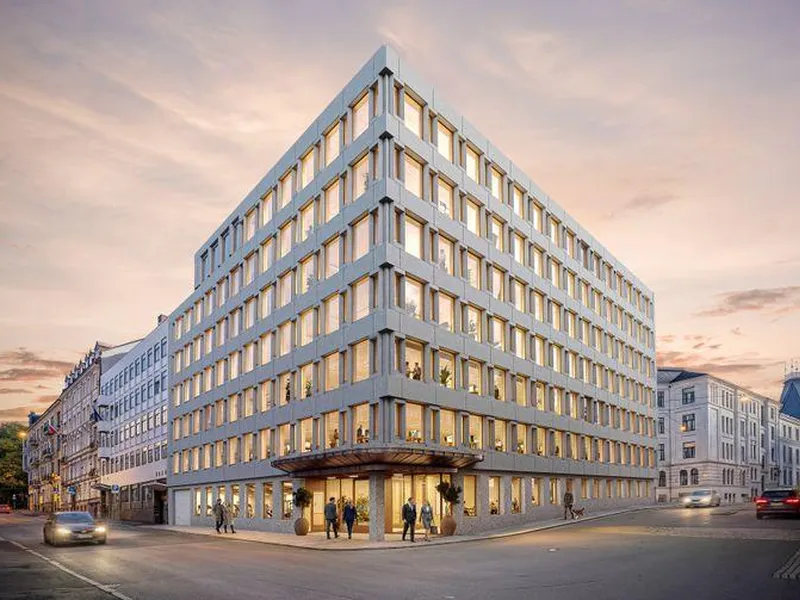 Strøm Gundersen, et selskap i AF Gruppen, har inngått kontrakt med Linstow for rehabilitering, tilbygg og påbygg på kontorbygget Kronprinsens gate 9 i Oslo.