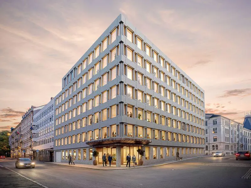 Strøm Gundersen, et selskap i AF Gruppen, har inngått kontrakt med Linstow for rehabilitering, tilbygg og påbygg på kontorbygget Kronprinsens gate 9 i Oslo.