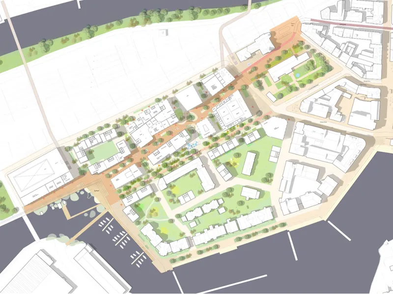 A-lab og Lala Tøyen Planskisse