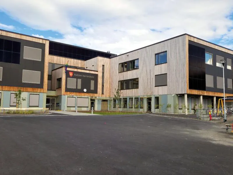 Halsen barneskole. Foto: Stjørdal kommune