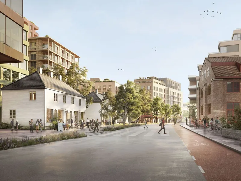 Illustrasjon: KOHT Arkitekter, Oslo Works og Edit