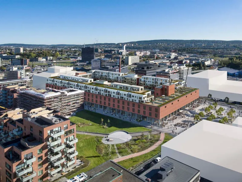 Arkitekt: Kristin Jarmund Arkitekter AS. Illustrasjon: vYcom AS.