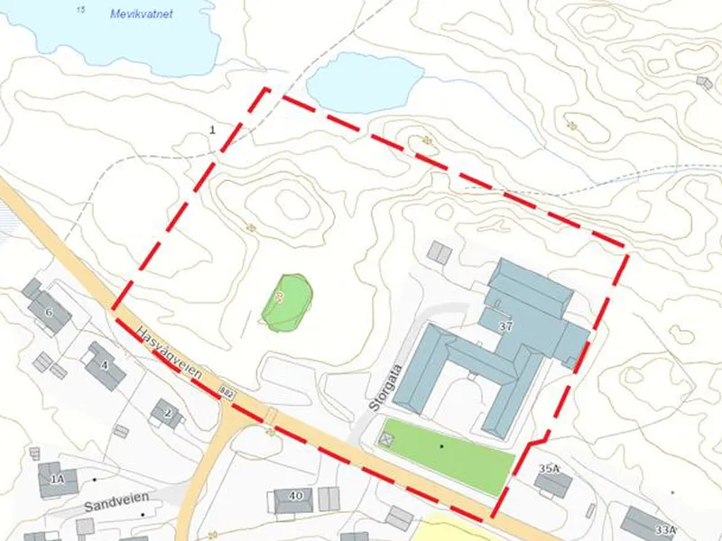 Planområde for reguleringen