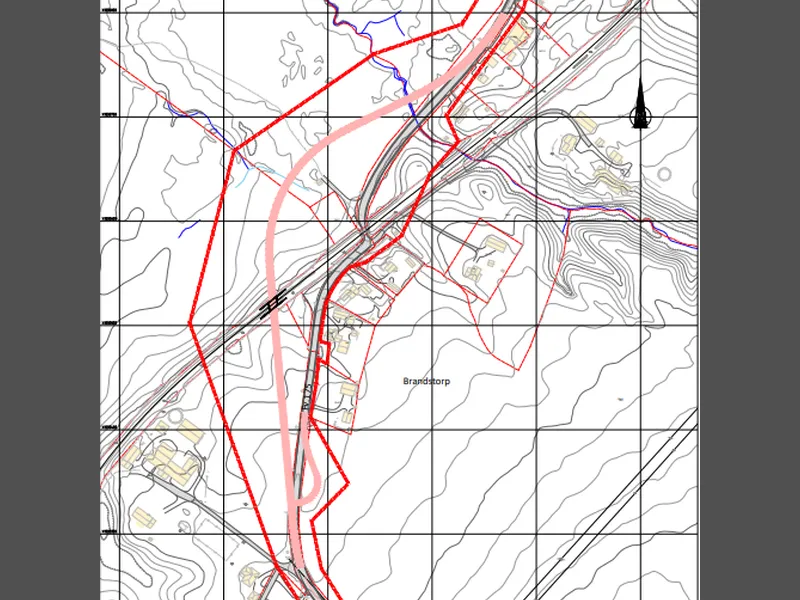 Fv. 175 Nedre Hagaveg – Ny Haugenundergang - Klikk for stort bilde