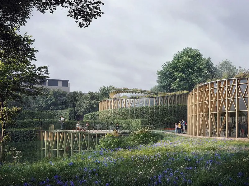 Illustrasjon: HCA museum Photo cred_ Kengo Kuma & Associates, Cornelius Vöge, MASU Planning.