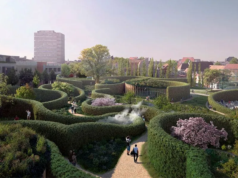 Illustrasjon: HCA museum Photo cred_ Kengo Kuma & Associates, Cornelius Vöge, MASU Planning.