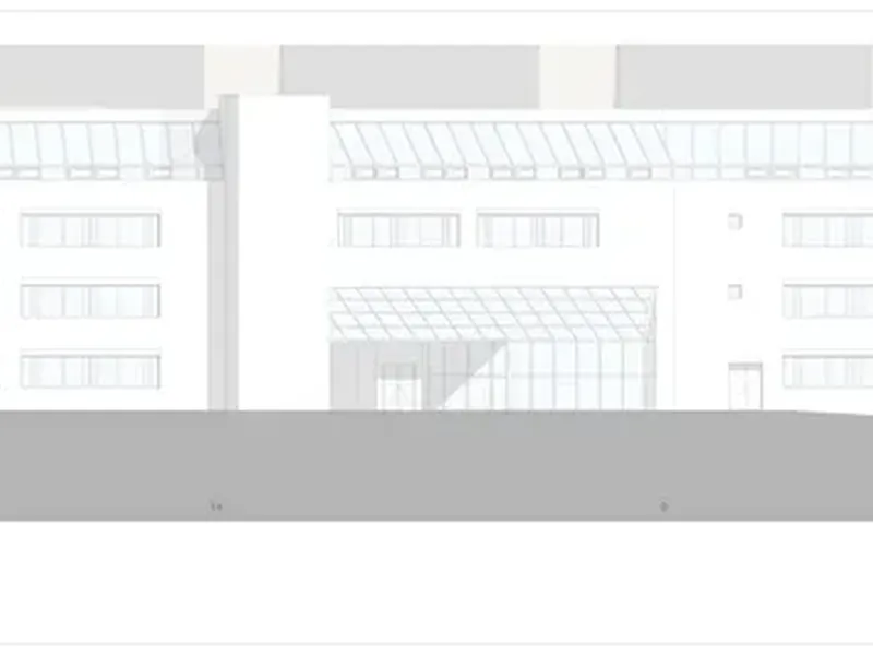 Fasade fra byggesøknad