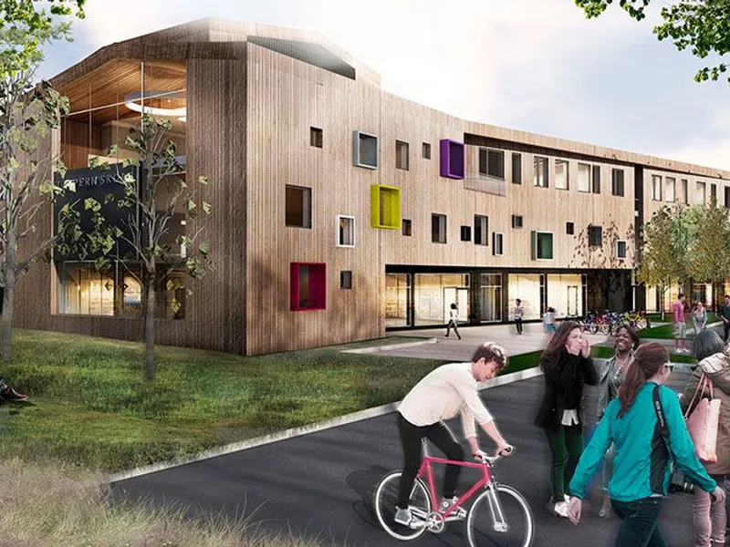 Hoppern skole. Ill: Jansen Arkitekter AS