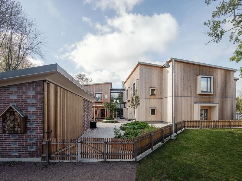 Klimatsmart arkitektur. Foto