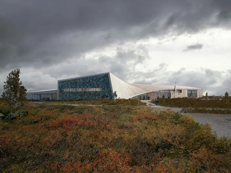 Samisk skole og teater bakkenivå