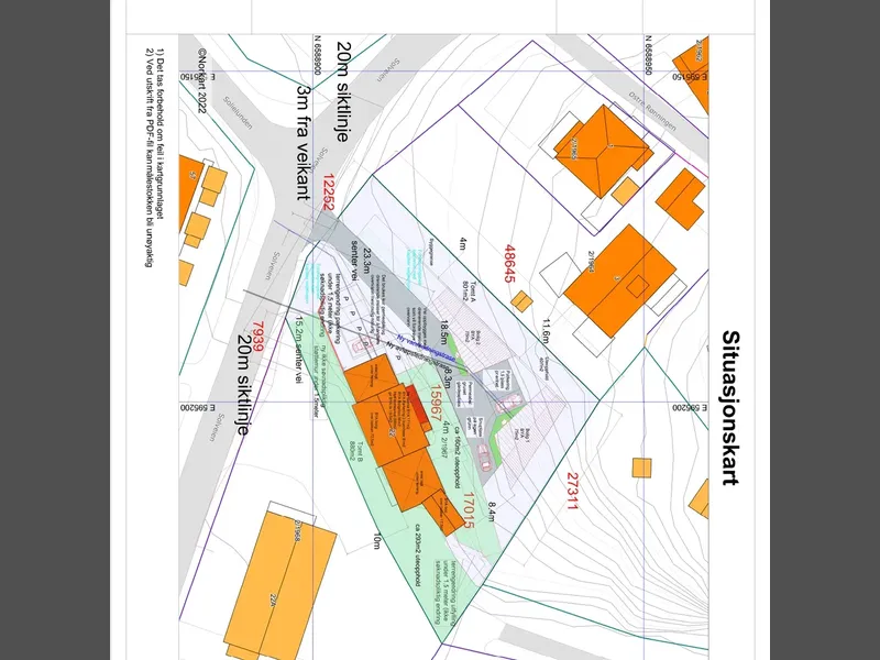 Fasade fra byggesøknad