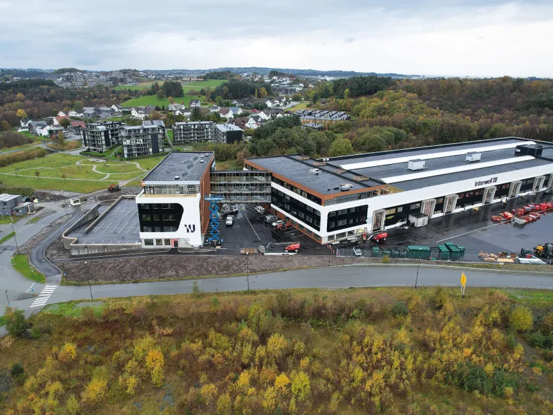 Næringsbygg for Interwell. Foto: Vest Entreprenør