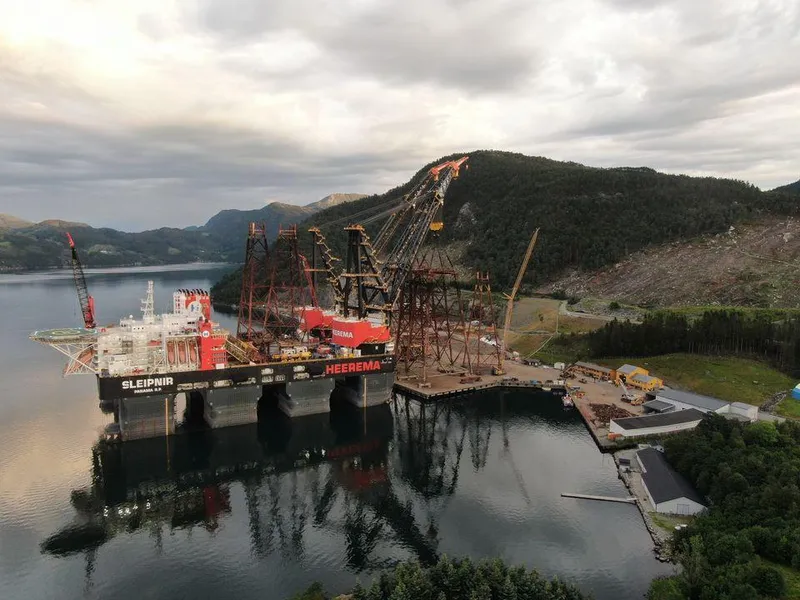 Tidligere prosjekt med Heerema som leverer moduler på AF Miljøbase Vats