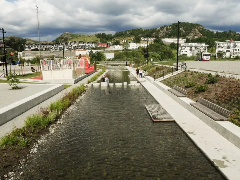 Ålgård kanalpark -Dronninga landskap