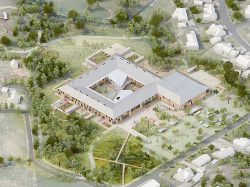 Illustrasjon: 3RW arkitekter / HLM Arkitektur