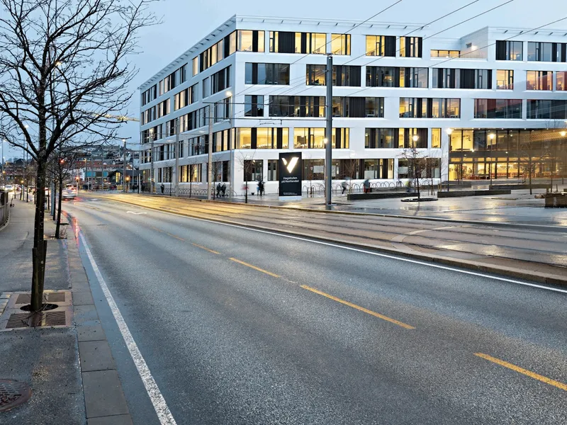 K2 er Høgskulen på Vestlandets nyeste og mest moderne undervisningsbygg.