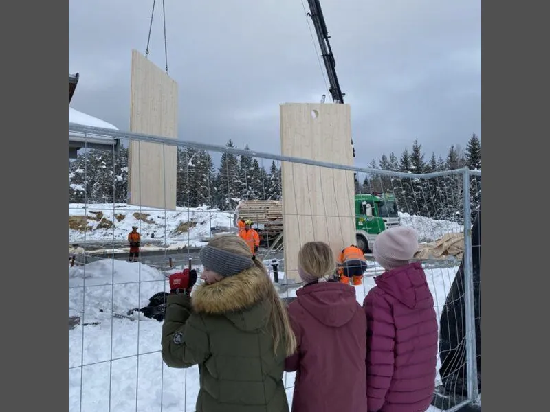 Vegger med barn