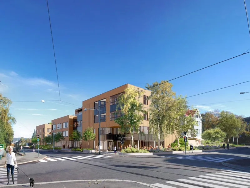 Illustrasjon: Hille Melbye arkitekter