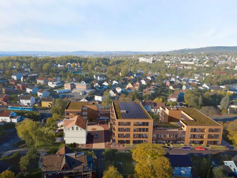 Illustrasjon: Hille Melbye arkitekter