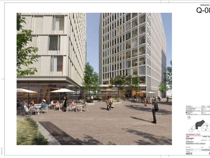 Perspektiv fra byggesøknad