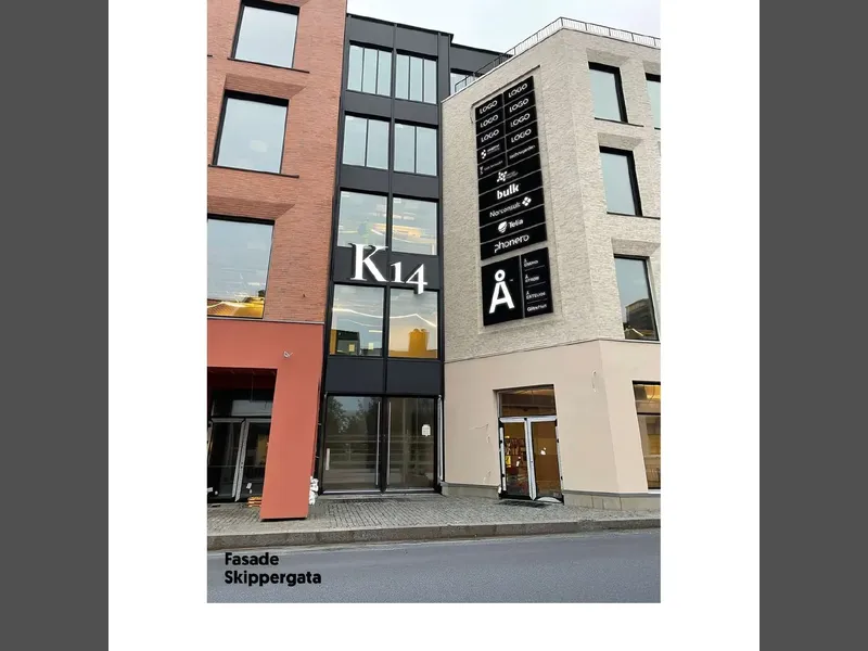 Fasade fra byggesøknad