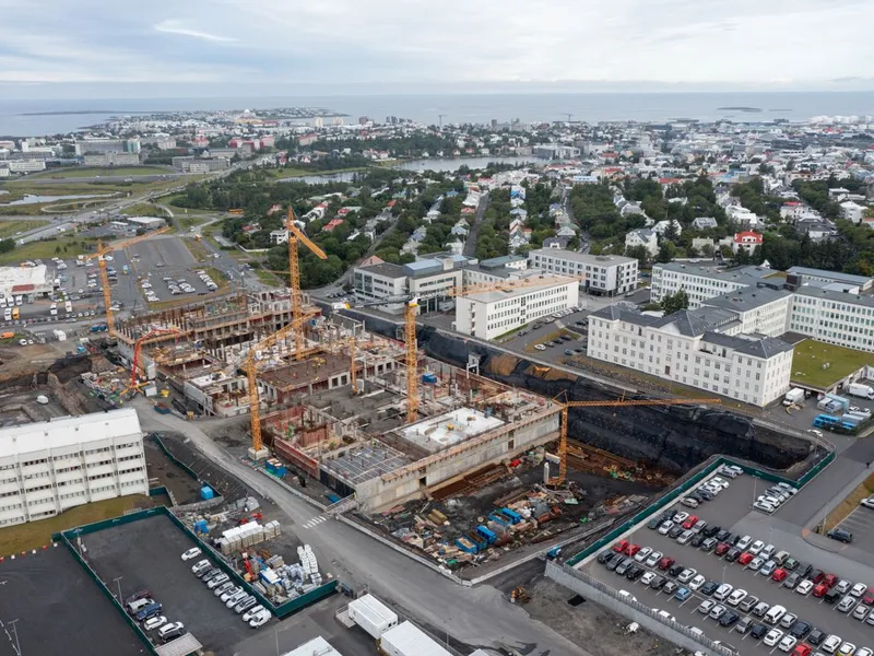 Ifølge Staticus blir nye Landspitali det største enkeltbygget på hele Island. Foto: Corpus 3