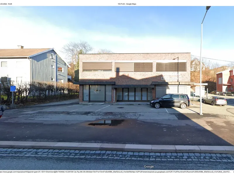 Fasade fra byggesøknad