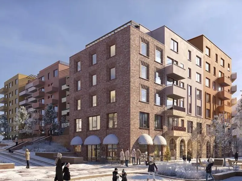 Linderudløkka. Illustrasjon: Coera Arkitekter.