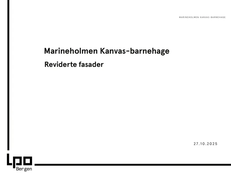 Fasade fra byggesøknad