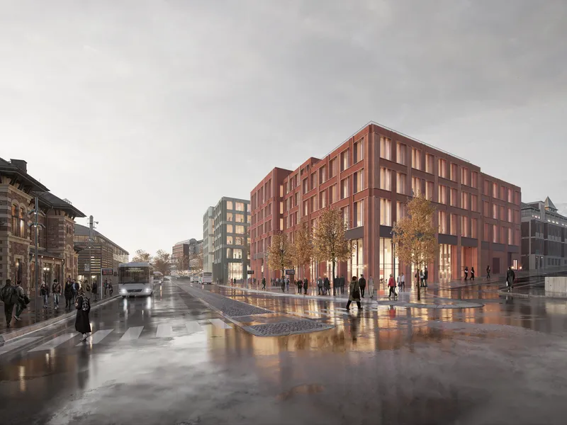 Det nye kontorbygget