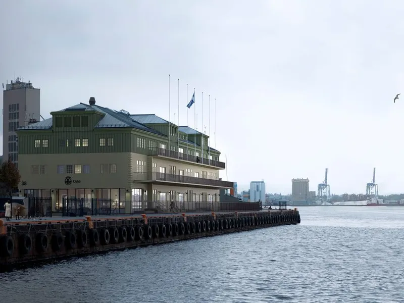 Illustrasjon av Skur 38. Illustrasjon: Spir Arkitekter.