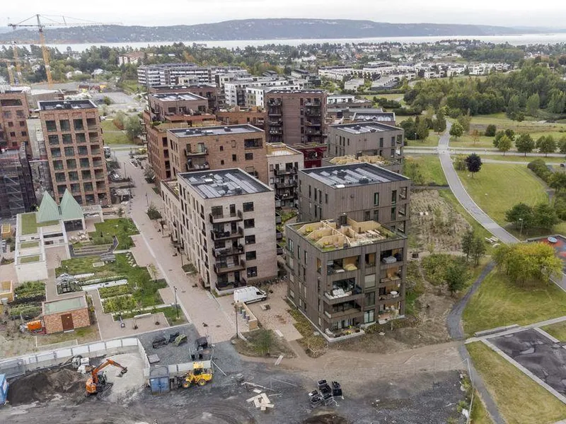 Her er  OBOS-prosjektet som vant prisen for årets leilighetsprosjekt.