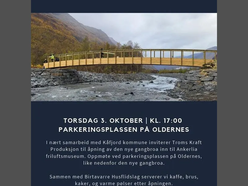 Invitasjon til åpning 3 okt 2024