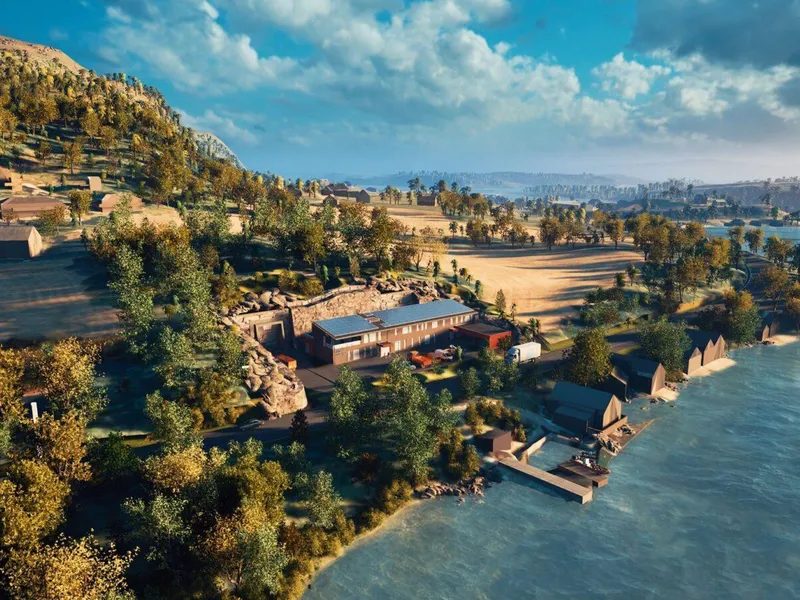 Slik vil Kongshaugen reinseanlegg ved Storfjorden i Sula kommune se ut når det står ferdig i 2028. Illustrasjon: Asplan Viak