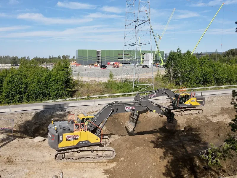 Doubloug Gruppen på OSL-Hamar datasenteret