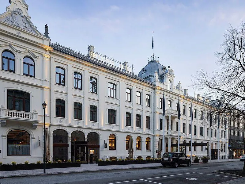 Britannia i Hotel i Trondheim. Murbygningen stod ferdig til byens 900-årsjubileum i 1897.